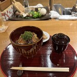 おかもと - 10.岡山県天然海鰻の鰻重、花山椒の佃煮付き（※常連バージョン）