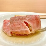 大宮 鮨 貴山 - 和牛サーロインしゃぶしゃぶ