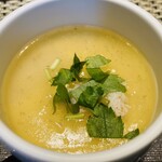 横浜 夜景 鉄板焼＆ステーキ 祥鳳 - かに餡掛け茶碗蒸し