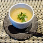 横浜 夜景 鉄板焼＆ステーキ 祥鳳 - かに餡掛け茶碗蒸し