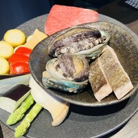 横浜 夜景 鉄板焼＆ステーキ 祥鳳 - 焼く前の食材
