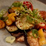 ト灯 - 京生麩と彩り野菜のバター焼