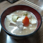 味の蔵どんつく - 豚汁