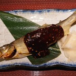 川反 日なた - 鮎の田楽味噌