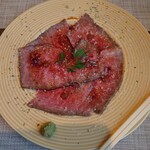 川反 日なた - 別日のアラカルトメニュー②　ローストビーフ　ハーフサイズ