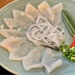 市場食堂 よし - ふく刺し