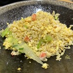 上海料理 孫特家 - 蟹入りチャーハン（※高菜チャーハンから料金➕して変更してもらいました）