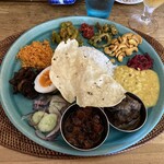 コジコジ - ある日のスリランカプレート