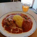 インドカレー茶屋 にきる - にきるランチ（コフタカレー・チキンカレー）