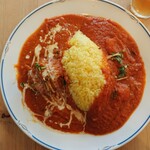 インドカレー茶屋 にきる - にきるランチ（コフタカレー・チキンカレー）