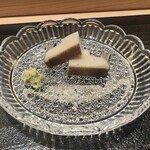 寺子屋 すし匠 - 黒あわびの柔らか煮