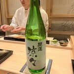 寺子屋 すし匠 - 開運涼々 純米酒（静岡県）