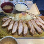 本家とんとん亭 - 極上ロースかつ定食(特大)