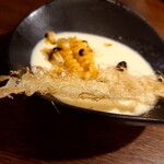 ウエストパパ - 餃子会：とうもろこしのブラマンジェ