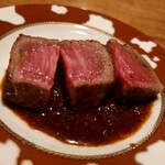 ウエストパパ - ハピバ会：短角牛ステーキ