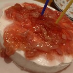 ウエストパパ - ハピバ会：白桃とバラのムース