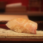 鮨 しみづ - 7日間熟成 長崎県平戸産平目