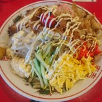 らーめん孝一郎 - 冷やし中華コウジロウ(中)(1150円)マヨかけた