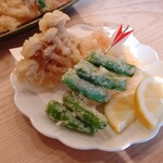 福鮨 - アラカルトでお願いした天ぷら