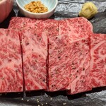 和牛しゃぶしゃぶ･ステーキ 喜楽 春日井本店 - サイコロステーキ