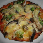 aura dining - ピザ　絶品　いろいろお野菜のピザソース　（コース１例：要予約）