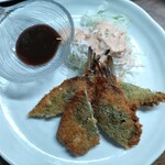 味の蔵どんつく - いわしフライ