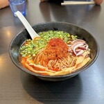 麺処まるは RISE - 7月マンスリー限定「冷製ハマグリ台湾麺」＠1,200円（税込）