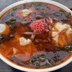 満州ニラら～めんの店 さかえや - 満州ニラらーめん小
      辛味増し
      ワンタン、にんにくの芽トッピング