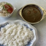 食事の店 園 - 海老カレー８５０円なり