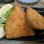 海鮮厨房 匠 - アジフライも旨い！！これで580円はお得。
