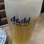 キンキンに冷えた生ビール！！