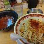 顎で喰らえ - 釜揚げ辛つけ麺