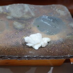 鮨匠 のむら - 炙り九絵【腹身縁側】(坊津産、釣り、4.5kg、5日寝かせ)