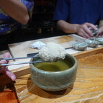 鮨匠 のむら - 海藤花(真蛸の真子)(鹿児島県開聞岳沖産)