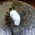 鮨匠 のむら - 蒸し太刀魚(開聞岳沖産、釣り、3.8kg) 