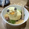 ユルイヤ - ポテサラ自体も美味しいのですげ、ソースをかけるとより美味しいですね。^^