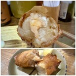 ユルイヤ - ＊中には「海老」「小さめにカットしたホタテや烏賊」などが入り、好みの品。