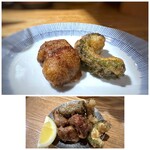 ユルイヤ - ＊鰻は蒲焼きをフリットにしてあり美味しい。 ゴーヤは苦みが強くて。(__;)