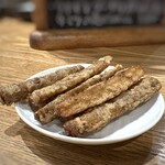 ユルイヤ - ◆ごぼうのから揚げ（440円）・・ごぼうの文字を見たらオーダーするでしょ。笑