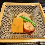 富小路 やま岸 - 【写真⑫】芋蛸南京(芋、南瓜、真蛸(明石)、隠元豆、切干大根)