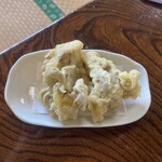 田舎うどん てつ - まいたけ天