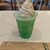 カフェアンドバー - ドリンク写真:メロンフロート(800円)(2024.6)