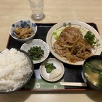 駒形屋 - しょうが焼き定食