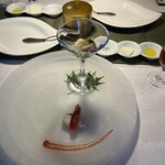 風の薫 モリ プレミア - アミューズは鱧