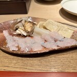 室町 和久傳 - 国産松茸と鱧、湯葉、白ズイッキ