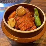 焼肉のMr.青木 - 壺漬けカルビ