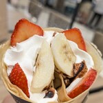 ディッパーダン - 料理写真:「イチゴとバナナチョコ」