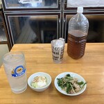 はらとく - 冷や奴も来たね