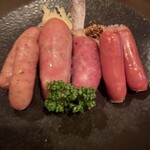 多国籍居酒屋パンゲア - ソーセージ盛り合わせ