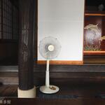 ヨコクラうどん - 歴史のある店内に歴史を感じる扇風機
